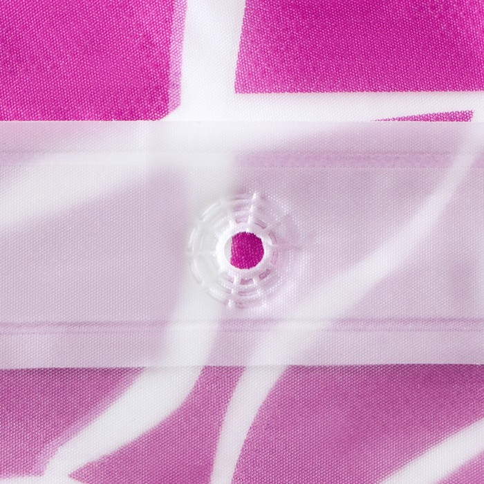 Штора для ванной комнаты Доляна &laquo;Пионы&raquo;, 180&times;180 см, PEVA