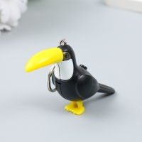 Фонарик кричалка на кольце "Тукан" 8х3х6 см Фонарик кричалка на кольце "Тукан" 8х3х6 см