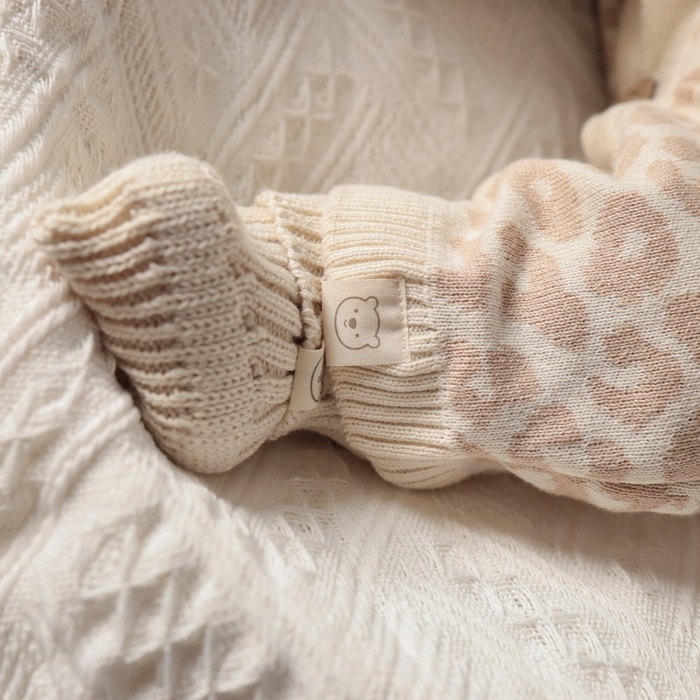 Комбинезон вязаный Крошка Я Leo Baby, рост 68-74 см