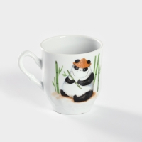 Кружка фарфоровая &laquo;Панда&raquo;, 220 мл