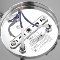 Люстра "Тереза" 3х40Вт Е27 Хром, черный хром 55х55х21см