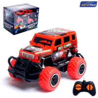 Джип радиоуправляемый «Граффити», работает от батареек, цвет красный Джип радиоуправляемый «Граффити», работает от батареек, цвет красный