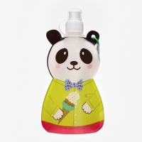 Фляжка для воды, 280 мл, "Панда", на карабине, 22 х 12 см Фляжка для воды, 280 мл, "Панда", на карабине, 22 х 12 см