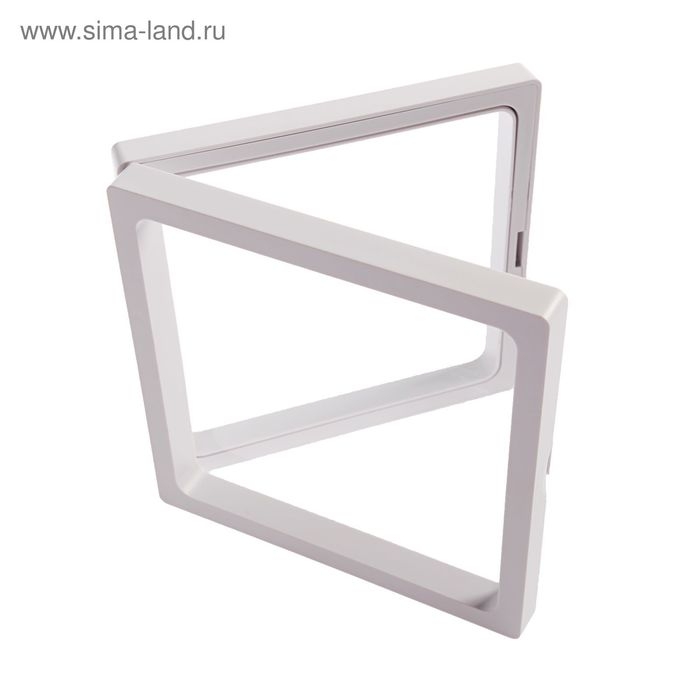 Подставка для украшений &laquo;Ромб&raquo;, 7&times;3&times;7 см, цвет белый