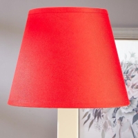 Лампа настольная 62104 1хЕ27 15Вт красный d=22 см, h=34,5 см RISALUX