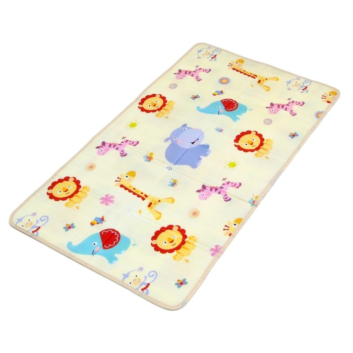 Игровой коврик для детей складной &laquo;Мои друзья&raquo;, двусторонний, размер 180х100 см, Крошка Я