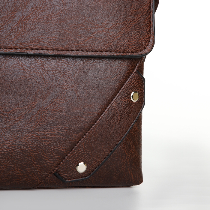 Сумка мужская, цвет коричневый