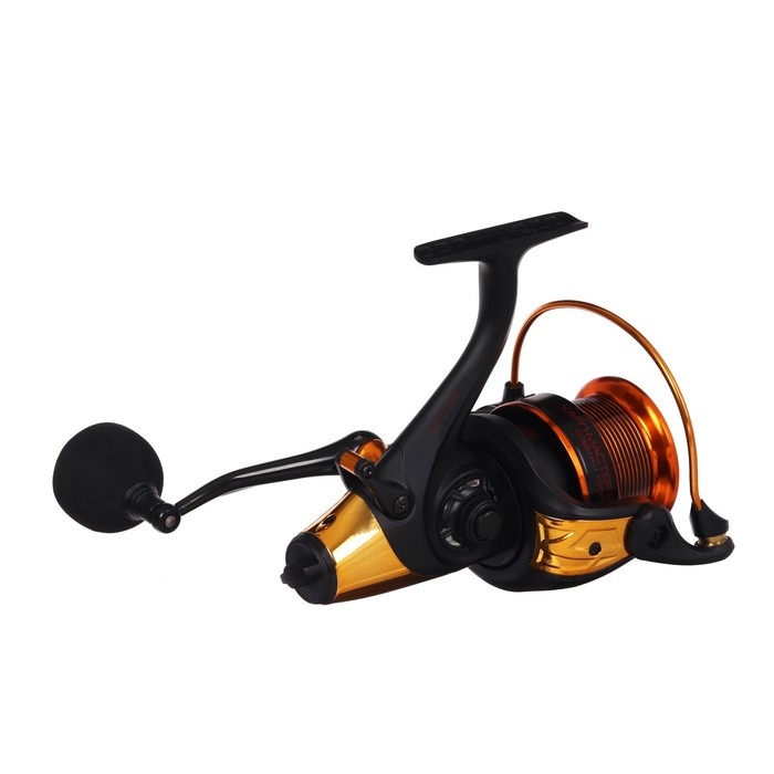 Катушка б/ин с бейтранером "Волжанка" Карп Мастер 6000, 5+1 подшиник, 5.2:1