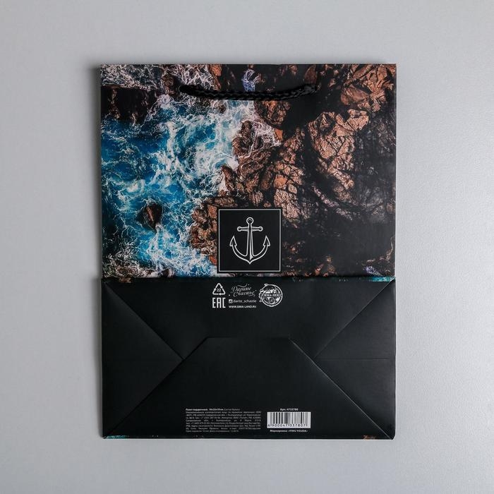 Пакет подарочный ламинированный вертикальный, упаковка, «Море», MS 18 х 23 х 10 см Пакет подарочный ламинированный вертикальный, упаковка, «Море», MS 18 х 23 х 10 см