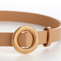 Ремень женский, ширина 1,9 см, пряжка металл, цвет бежевый Ремень женский, ширина 1,9 см, пряжка металл, цвет бежевый