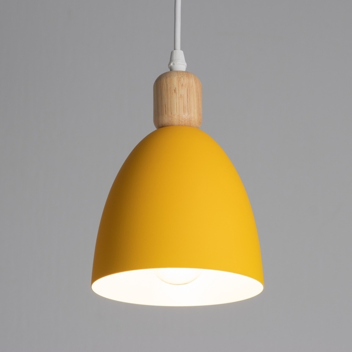 Светильник BayerLux Светильник BayerLux "Колпак" 1х40Вт E27 оранжевый 14х14х100 см.