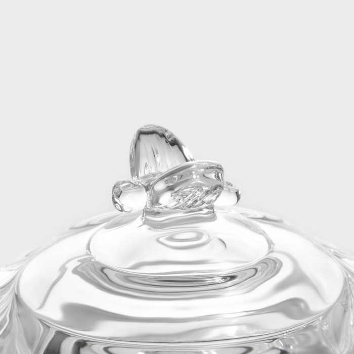 Баночка стеклянная для мёда и варенья «Медвежонок», 200 мл, 11,5×9,3 см Баночка стеклянная для мёда и варенья «Медвежонок», 200 мл, 11,5×9,3 см