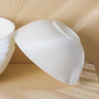 Набор салатников Luminarc DIWALI PRECIOUS, 900 мл, d=18 см, стеклокерамика, 6 шт, цвет белый Набор салатников Luminarc DIWALI PRECIOUS, 900 мл, d=18 см, стеклокерамика, 6 шт, цвет белый