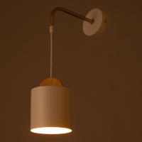 Бра "Кристер" Е27 40Вт белый 13х18х43 см Бра "Кристер" Е27 40Вт белый 13х18х43 см