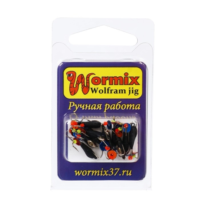 Мормышка Чертик с серебряной коронкой, вес 0.8 г, размер 3 Мормышка Чертик с серебряной коронкой, вес 0.8 г, размер 3