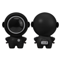 Портативный вентилятор "Астронавт" MF040, 500 мАч, 3 режима, вход Type-С, провод, чёрный Портативный вентилятор "Астронавт" MF040, 500 мАч, 3 режима, вход Type-С, провод, чёрный