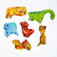 Пазл фигурный &laquo;Динозаврики&raquo;, 12 деталей, от 3 лет
