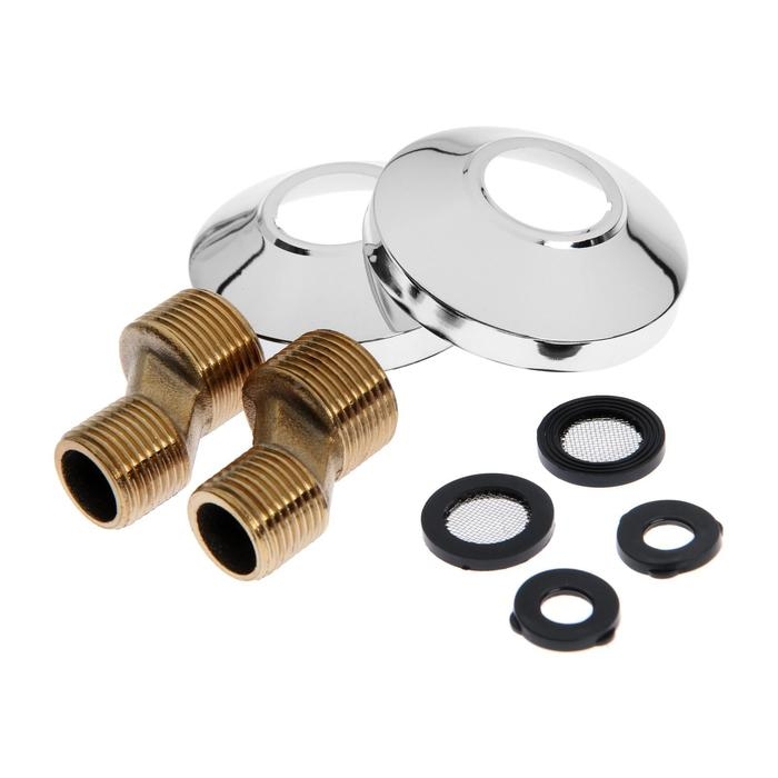 Cмеситель для ванны Accoona A7170, двухвентильный, латунь, хром Cмеситель для ванны Accoona A7170, двухвентильный, латунь, хром