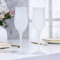 Набор свадебных бокалов &laquo;Совет да любовь&raquo; 200 мл, белый