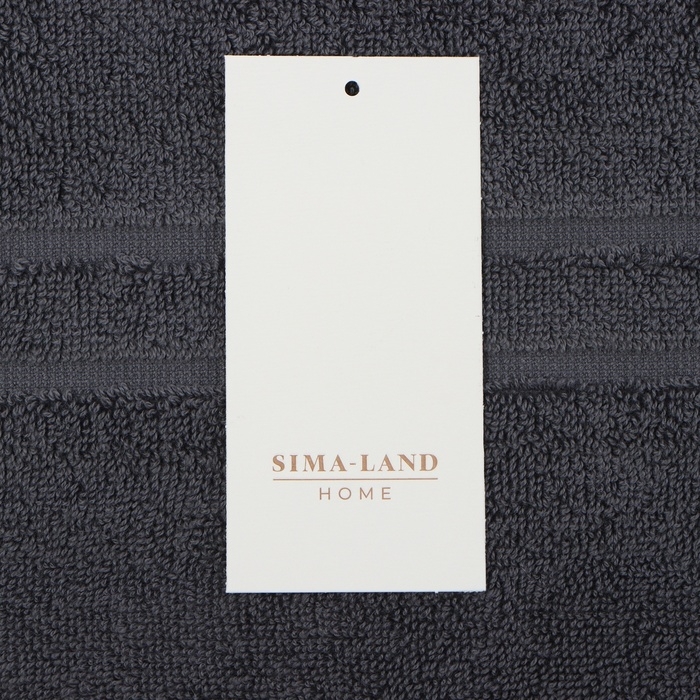 Коврик махровый SL HOME: Basic Коврик махровый SL HOME: Basic "Гри Сандре" 50х70 см, 100% хлопок, 730 г/м2