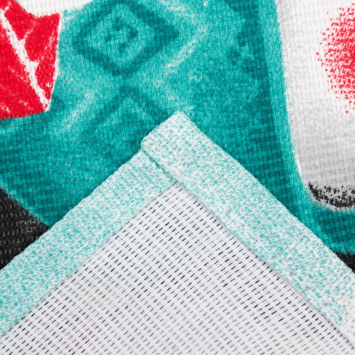 Набор кухонных полотенец Доляна &laquo;Веселого Нового года&raquo; 35х60см-4шт, 100% хл