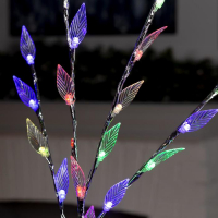 Светодиодный куст &laquo;Лепестки&raquo; 1.5 м, 84 LED, мигание, 220 В, свечение мульти (RG/RB)