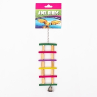 Игрушка для птиц "Лесенка", микс Игрушка для птиц "Лесенка", микс
