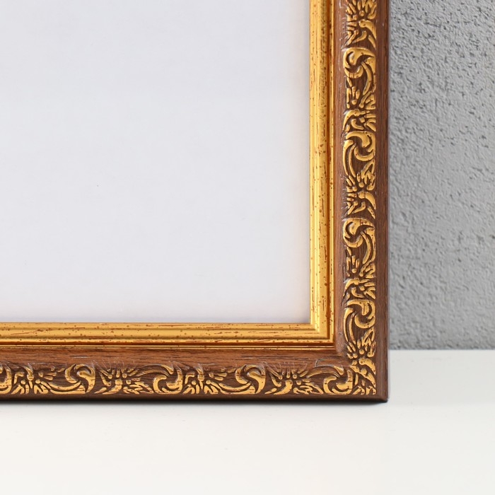 Фоторамка пластик Фоторамка пластик "Винтаж" 50х70 см, бук