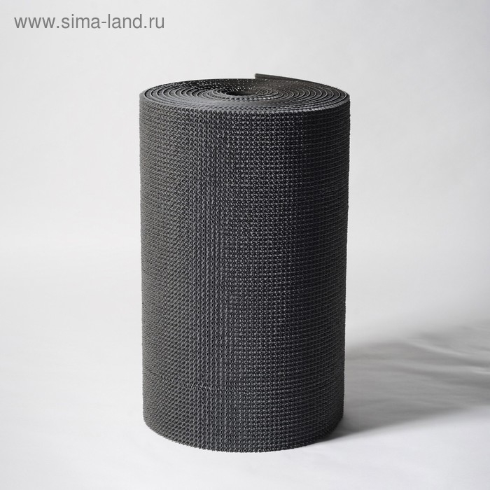 Покрытие ковровое щетинистое &laquo;Травка&raquo;, 0,9&times;15 м, в рулоне, цвет мокрый асфальт