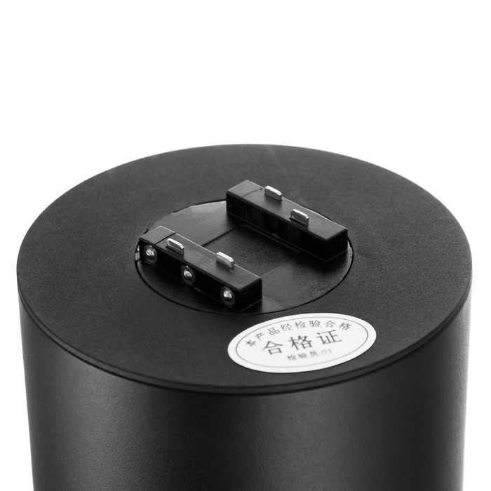 Светильник трековый SLIM Светильник трековый SLIM "Точка" LED 5Вт 3000K-6000К 48V CRI90 черный 8х8х9,5см