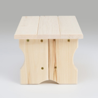 Лавочка низкая, 35&times;21&times;17см, из липы "Первый сорт", "Добропаровъ"