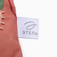 Новый год. Символ года. Змея. Чехол на подушку Этель &laquo;Домашний уют&raquo; 40х40 см, велюр