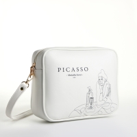 Сумка женская через плечо TEXTURA, маленького размера, цвет белый