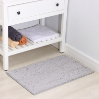 Коврик для дома Доляна «Букли длинные», 50×80 см, длина букли 2 см, цвет светло-серый Коврик для дома Доляна «Букли длинные», 50×80 см, длина букли 2 см, цвет светло-серый