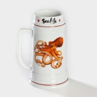 Бокал для пива Sealife, 1 л, микс Бокал для пива Sealife, 1 л, микс