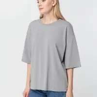 Футболка унисекс оверсайз Street Vibes, серая, размер M/L