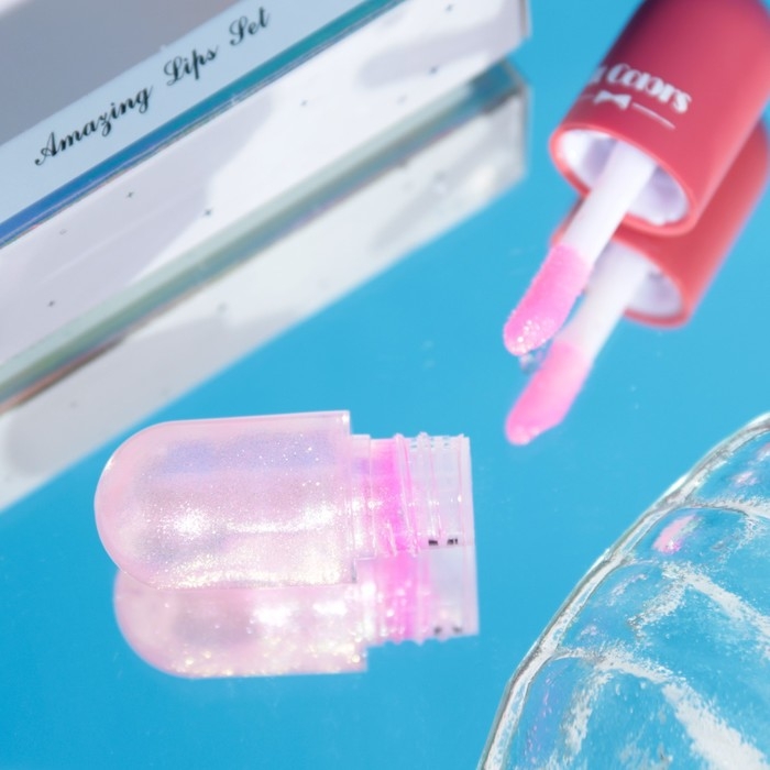 Набор для губ &laquo;Плампер&raquo;: Блеск, масло, жемчуг с эффектом объема