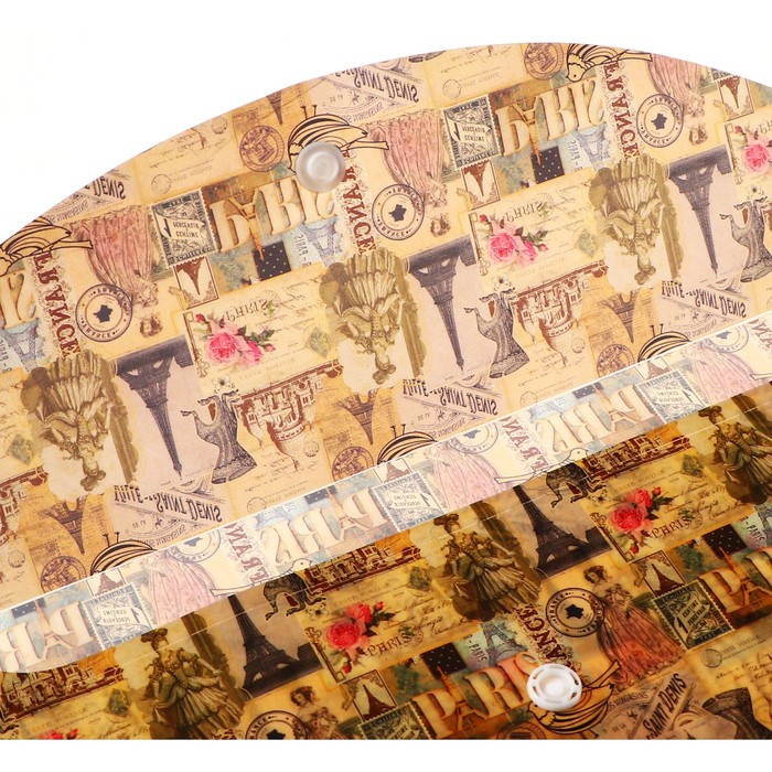 Набор папок-конвертов на кнопке А4, 180 мкр, 12 штук, МИКС Набор папок-конвертов на кнопке А4, 180 мкр, 12 штук, МИКС