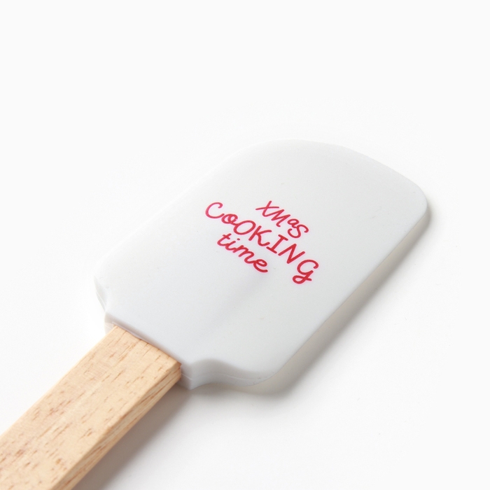 Набор подарочный Доляна XMAS: варежка-прихватка, лопатка силикон