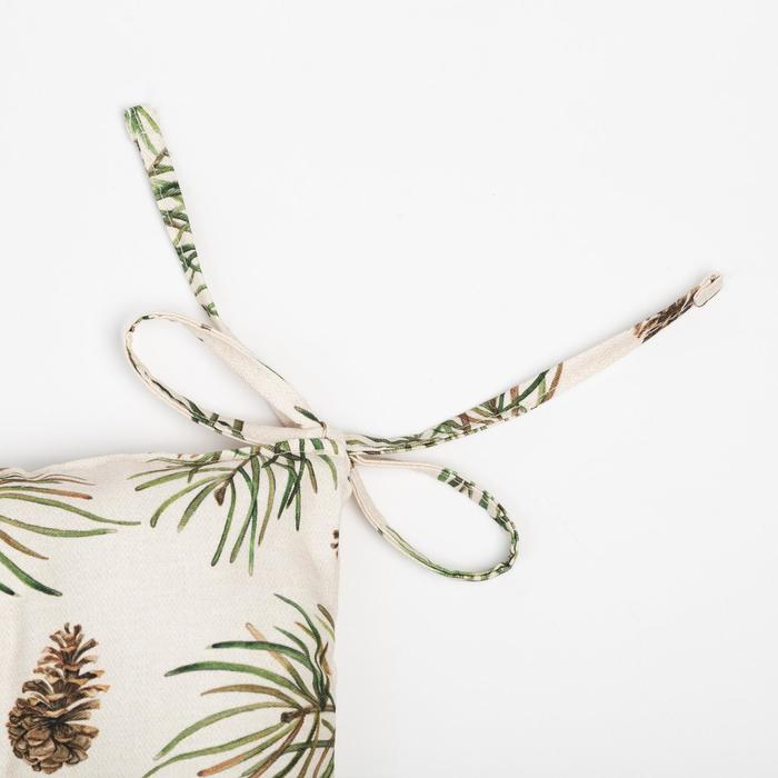 Сидушка на стул Этель Christmas tree 42х42см, 100% хлопок, саржа 190 г/м2 Сидушка на стул Этель Christmas tree 42х42см, 100% хлопок, саржа 190 г/м2