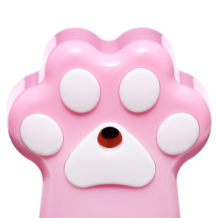 Точилка механическая с контейнером, Лапка розовая Точилка механическая с контейнером, Лапка розовая