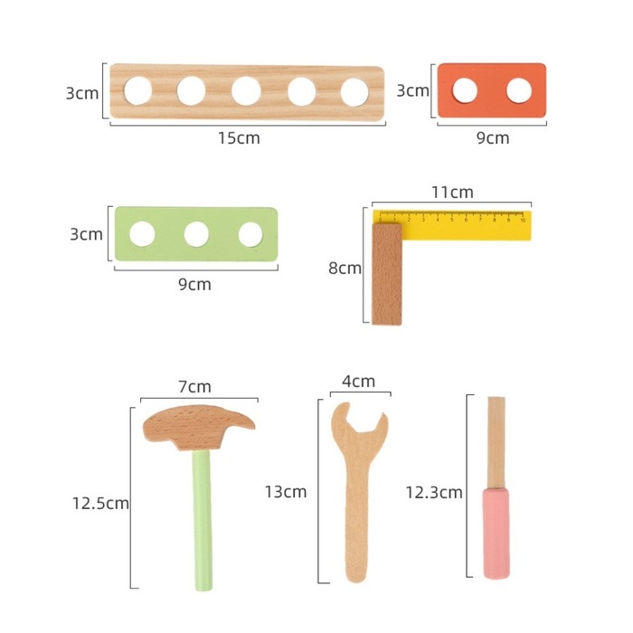Игровой набор плотника, 24&times;15&times;29 см