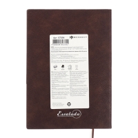 Еженедельник датир 2025г мягк обл иск кож А6+ 80л ESCALADA, тис ф, кр бл 70 г/м&sup2;, кор-ый