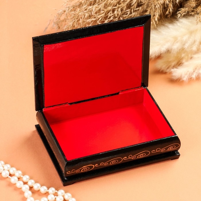 Шкатулка &laquo;Царевна&raquo;, 10&times;14 см, лаковая миниатюра