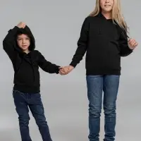 Худи детское Kirenga Kids 2.0, черное, 14 лет