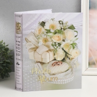 Фотоальбом на 200 фото 13х18 см "Белые розы" золото, в коробке МИКС 5,8х23,7х29,8 см Фотоальбом на 200 фото 13х18 см "Белые розы" золото, в коробке МИКС 5,8х23,7х29,8 см