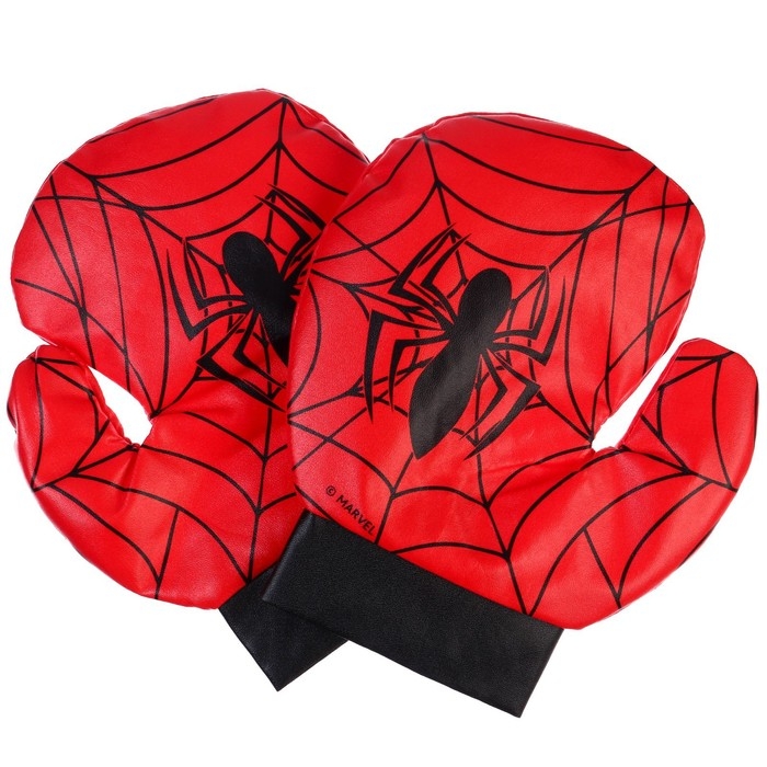 Игровой набор для бокса «Супер-удар», груша 13х13х35 см, Человек-паук Игровой набор для бокса «Супер-удар», груша 13х13х35 см, Человек-паук