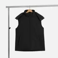 Жилет унисекс Sfera, черный, размер S