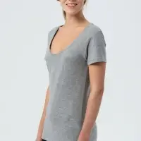 Футболка женская Metropolitan серый меланж, размер XL