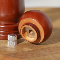 Мельница для специй Доляна, 17×4,5 см, металлический механизм, цвет тёмное дерево Мельница для специй Доляна, 17×4,5 см, металлический механизм, цвет тёмное дерево